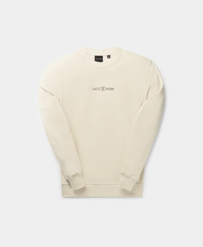 Men Birch White Raysan Sweater Daily Paper Hoodies and Sweaters Men Birch White Raysan Sweater Daily Paper Hoodies and Sweaters