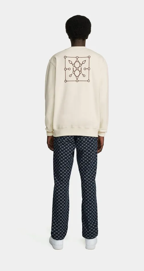 Men Birch White Raysan Sweater Daily Paper Hoodies and Sweaters Men Birch White Raysan Sweater Daily Paper Hoodies and Sweaters