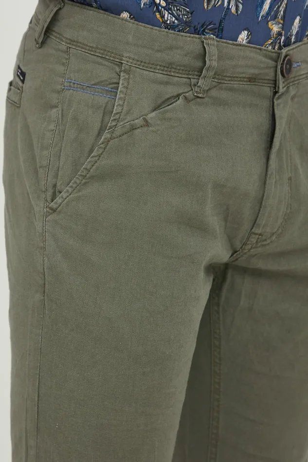 Men Blend Pants Casual Pants Four Leaf Clover