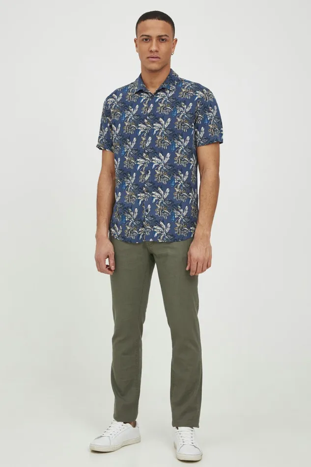 Men Blend Pants Casual Pants Four Leaf Clover