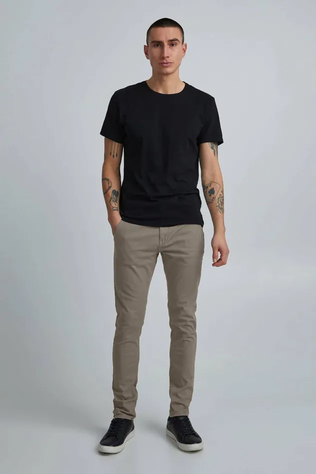 Men Blend Pants Pants Casual Granite