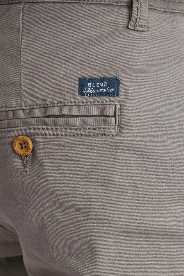Men Blend Pants Pants Casual Granite