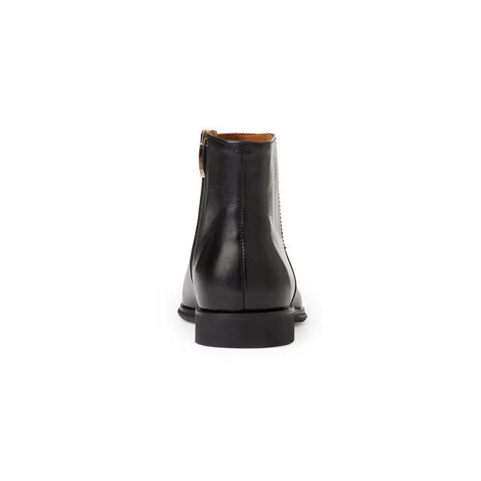 Men Boots Bruno Magli Raging Leather Side Zip BootBlack