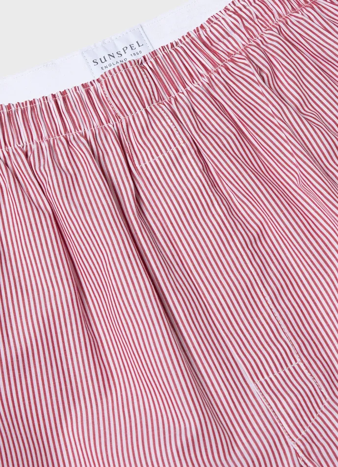 Men Buy More and Save ussunspel Classic Boxer Shorts WhiteRedNavy Pinstripe Men Buy More and Save ussunspel Classic Boxer Shorts WhiteRedNavy Pinstripe