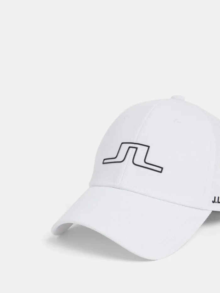 Men Caden Golf Cap White JLindeberg Caps Men Caden Golf Cap White JLindeberg Caps