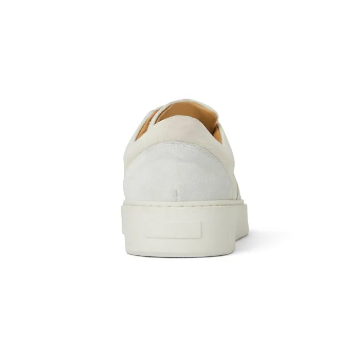 Men Casual Shoes Bruno Magli Darian Sneaker Off White Canvas