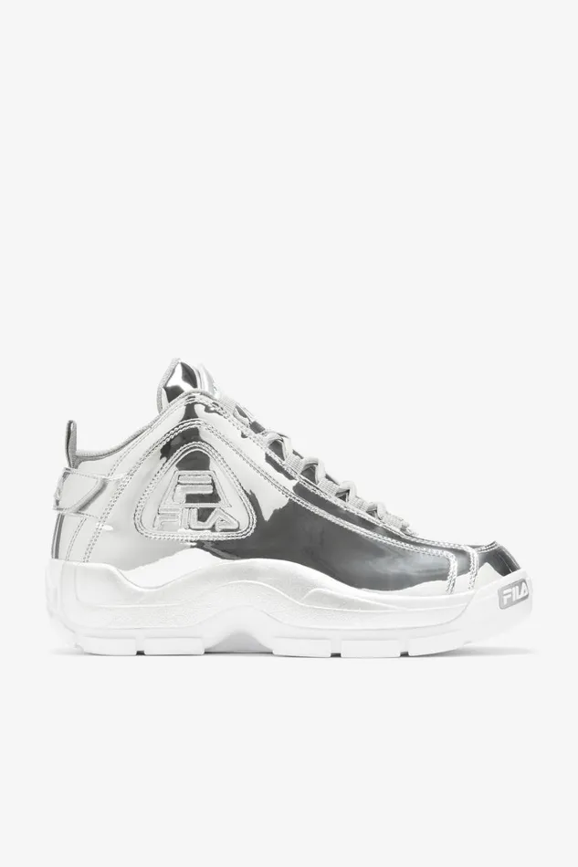 Men Fila Sneakers and Lifestyle Grant Hill 2 Metallic Metallic Silver Metallic Silver Metallic Silver