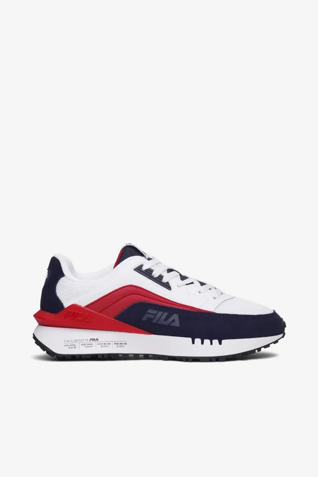 Men Fila Sneakers and Lifestyle NGen Skyway White Fila Navy Fila Red