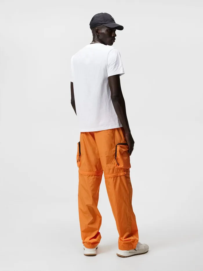 Men Glossa Nylon Cargo Pants Russet Orange JLindeberg Trousers Men Glossa Nylon Cargo Pants Russet Orange JLindeberg Trousers