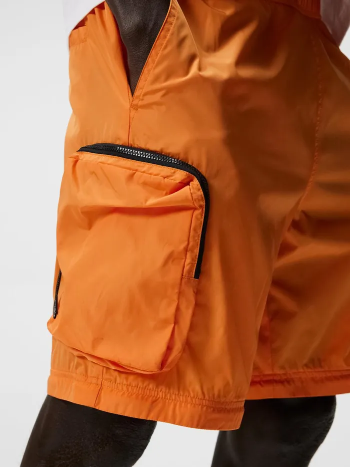 Men Glossa Nylon Cargo Pants Russet Orange JLindeberg Trousers Men Glossa Nylon Cargo Pants Russet Orange JLindeberg Trousers