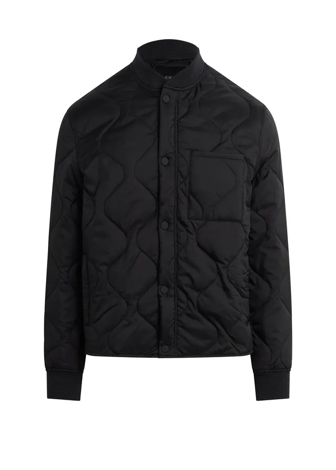 Men Jackets Outerwear Joe8217s Jeans RORY BLACK QUILTED BOMBER Black