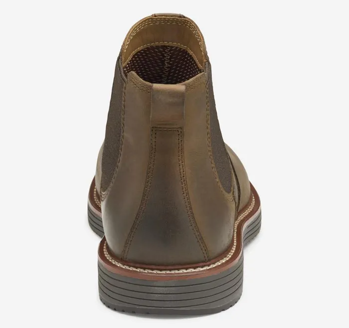 Men Johnston and Murphy Boots Upton Chelsea Boot Brown Oiled Full Grain Men Johnston and Murphy Boots Upton Chelsea Boot Brown Oiled Full Grain