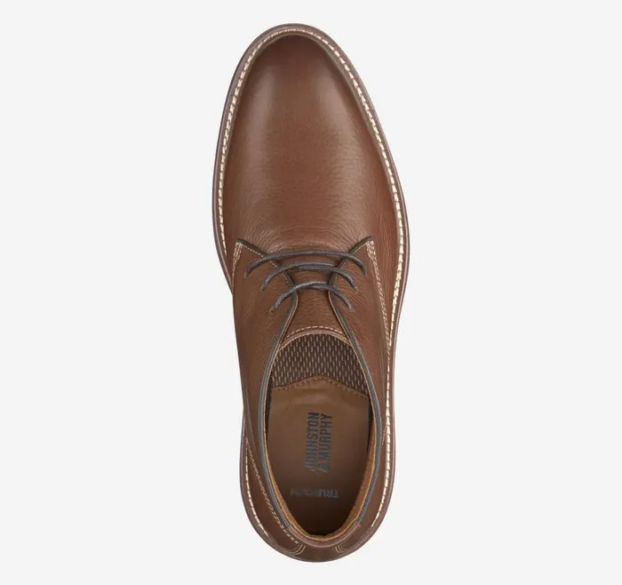 Men Johnston and Murphy Boots Upton Chukka Tan Full Grain Men Johnston and Murphy Boots Upton Chukka Tan Full Grain