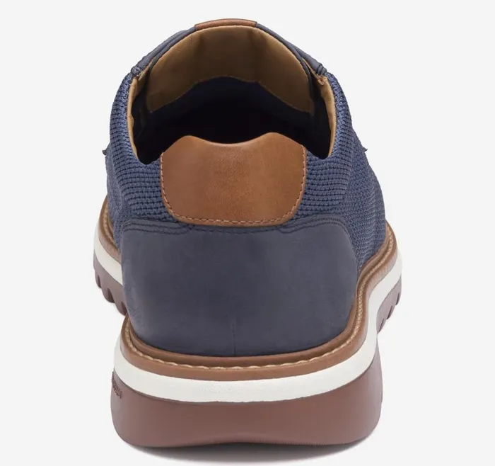 Men Johnston and Murphy LaceUps Braydon Knit Plain Toe Navy Knit Men Johnston and Murphy LaceUps Braydon Knit Plain Toe Navy Knit