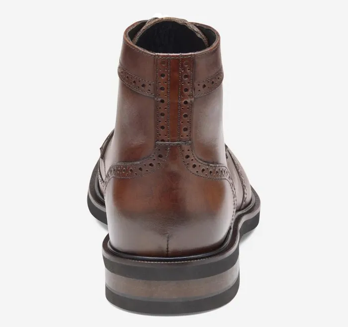 Men Johnston and Murphy LaceUps Hartley Wingtip Boot Brown Handstained Calfskin Men Johnston and Murphy LaceUps Hartley Wingtip Boot Brown Handstained Calfskin
