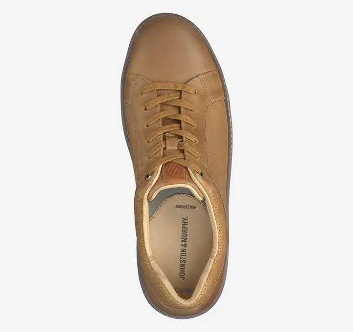 Men Johnston and Murphy LaceUps McGuffey Lug LaceToToe Tan Oiled Waterproof Full Grain Men Johnston and Murphy LaceUps McGuffey Lug LaceToToe Tan Oiled Waterproof Full Grain