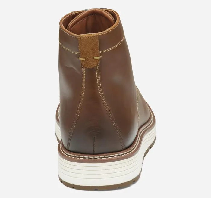 Men Johnston and Murphy LaceUps Upton Lug Plain Toe Boot Dark Tan Waterproof Full Grain Men Johnston and Murphy LaceUps Upton Lug Plain Toe Boot Dark Tan Waterproof Full Grain