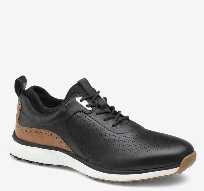 Men Johnston and Murphy LaceUps XC4 H1Luxe Hybrid Black Waterproof Full Grain Men Johnston and Murphy LaceUps XC4 H1Luxe Hybrid Black Waterproof Full Grain