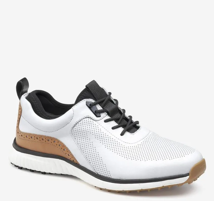 Men Johnston and Murphy LaceUps XC4 H1Luxe Hybrid White Waterproof Full Grain Men Johnston and Murphy LaceUps XC4 H1Luxe Hybrid White Waterproof Full Grain