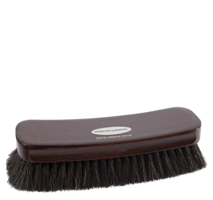 Men Johnston and Murphy Shoe Care and Accessories Professional Shine Brush Black