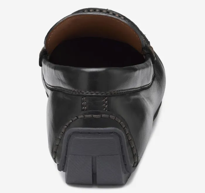 Men Johnston and Murphy SlipOns and Loafers Baldwin Driver Penny Loafer Black Sheepskin Men Johnston and Murphy SlipOns and Loafers Baldwin Driver Penny Loafer Black Sheepskin
