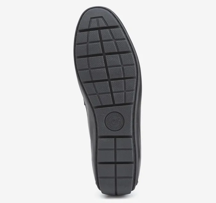 Men Johnston and Murphy SlipOns and Loafers Baldwin Driver Penny Loafer Black Sheepskin Men Johnston and Murphy SlipOns and Loafers Baldwin Driver Penny Loafer Black Sheepskin