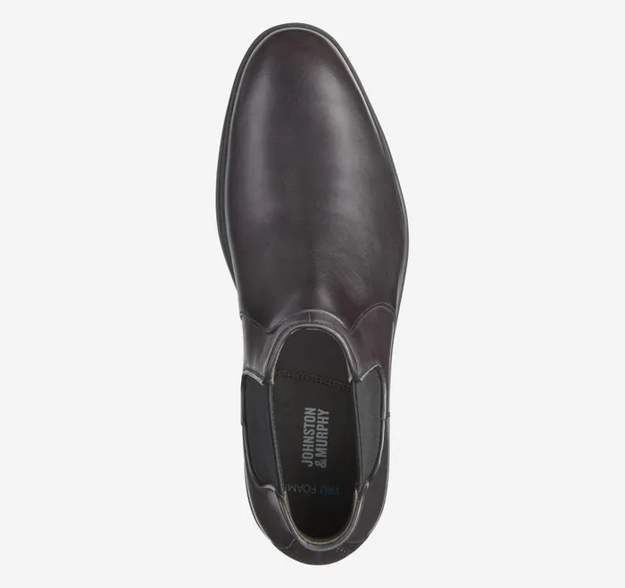 Men Johnston and Murphy SlipOns and Loafers Brody Chelsea Boot Black Handstained Full Grain Men Johnston and Murphy SlipOns and Loafers Brody Chelsea Boot Black Handstained Full Grain