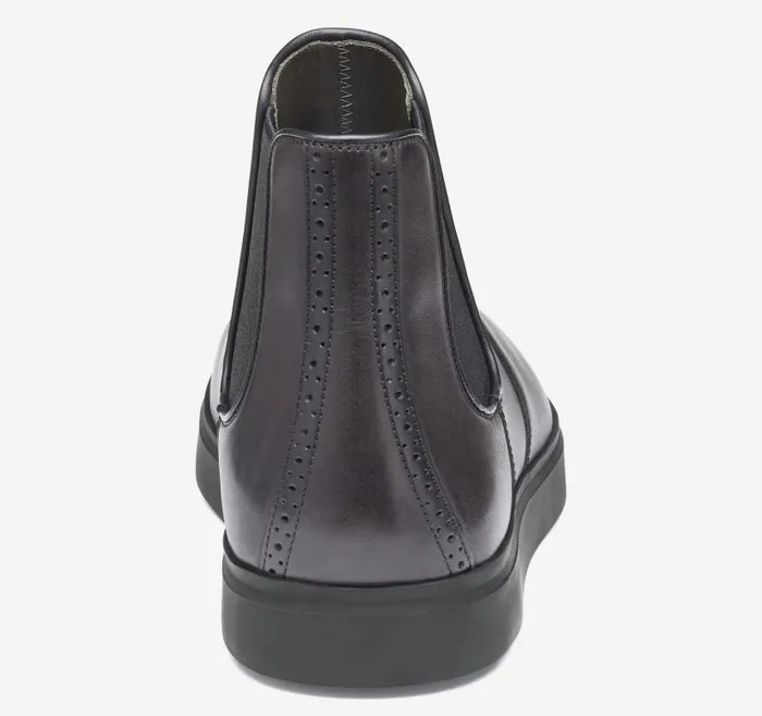 Men Johnston and Murphy SlipOns and Loafers Brody Chelsea Boot Black Handstained Full Grain Men Johnston and Murphy SlipOns and Loafers Brody Chelsea Boot Black Handstained Full Grain