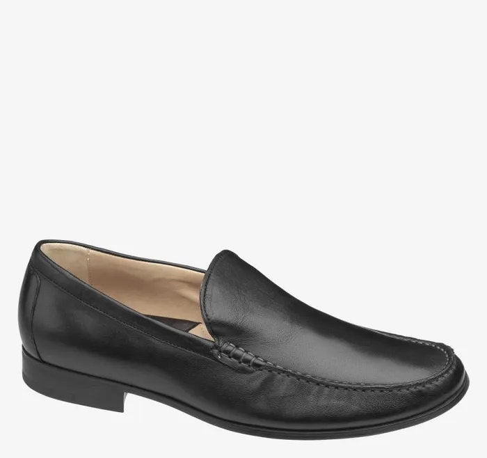 Men Johnston and Murphy SlipOns and Loafers Cresswell Venetian Loafer Black Sheepskin Men Johnston and Murphy SlipOns and Loafers Cresswell Venetian Loafer Black Sheepskin