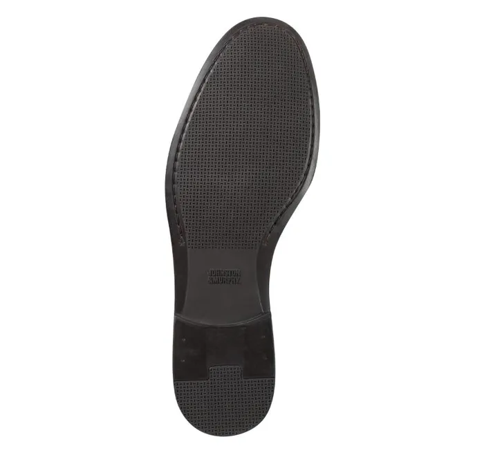 Men Johnston and Murphy SlipOns and Loafers Cresswell Venetian Loafer Black Sheepskin