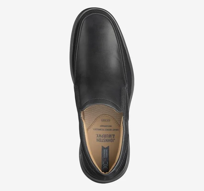 Men Johnston and Murphy SlipOns and Loafers XC4 Stanton 20 Moc Venetian Loafer Black Full Grain Men Johnston and Murphy SlipOns and Loafers XC4 Stanton 20 Moc Venetian Loafer Black Full Grain