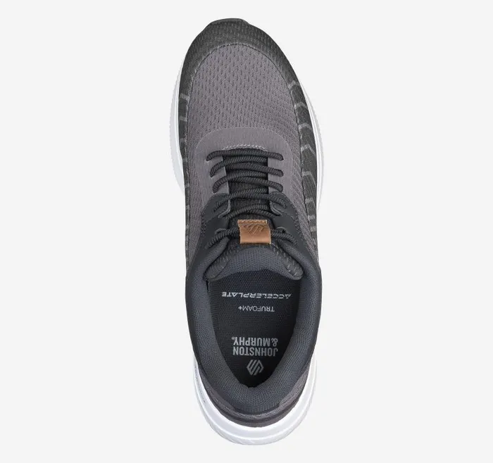 Men Johnston and Murphy Sneakers Miles Knit UThroat Black Multi Knit Men Johnston and Murphy Sneakers Miles Knit UThroat Black Multi Knit