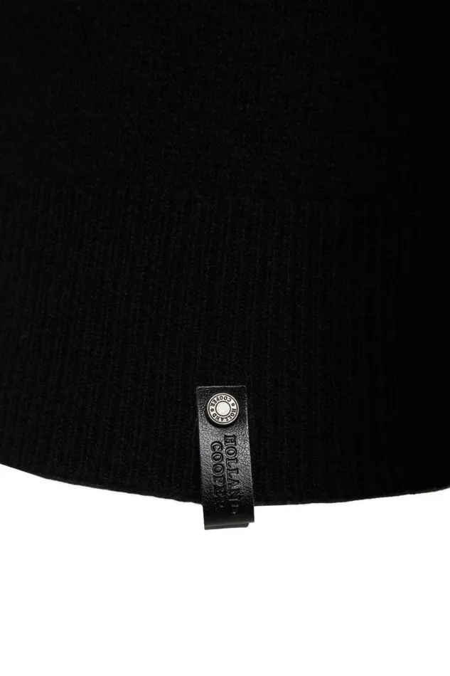 Men Knitwear Holland Cooper Byron Crew Neck Knit Black