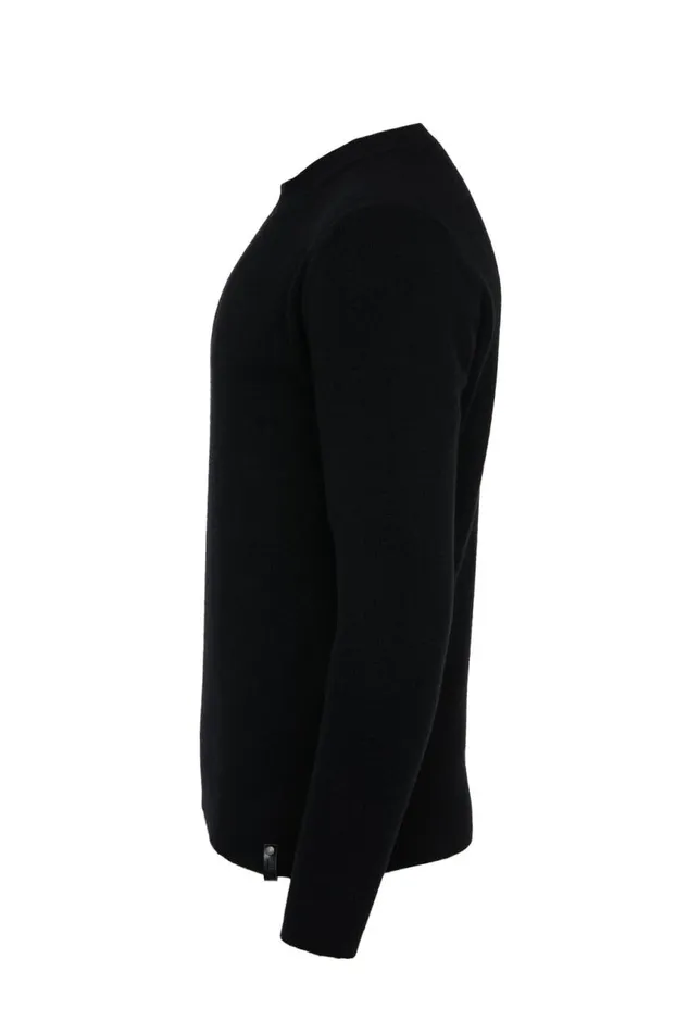 Men Knitwear Holland Cooper Byron Crew Neck Knit Black