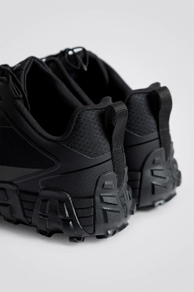Men Lace Up Hyper Runner V08 Black Norse Projects Footwear Men Lace Up Hyper Runner V08 Black Norse Projects Footwear