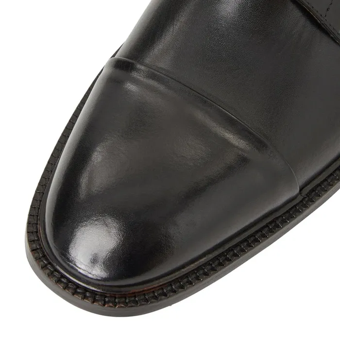 Men Laceups and Oxfords Bruno Magli Aydin Cap Toe Leather DerbyBlack