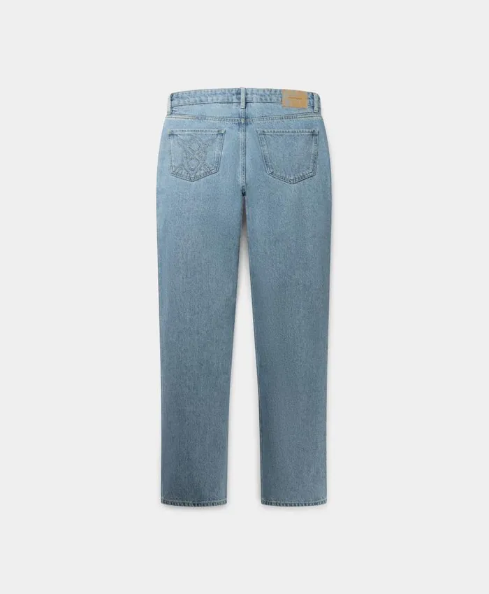 Men Light Blue Kibo Jeans Daily Paper Jeans Men Light Blue Kibo Jeans Daily Paper Jeans