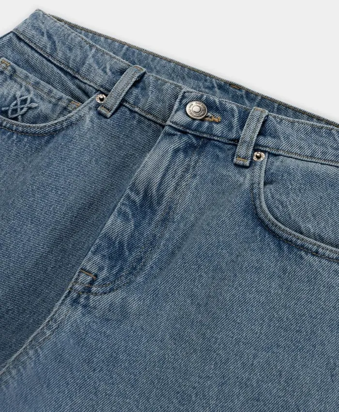 Men Light Blue Kibo Jeans Daily Paper Jeans Men Light Blue Kibo Jeans Daily Paper Jeans