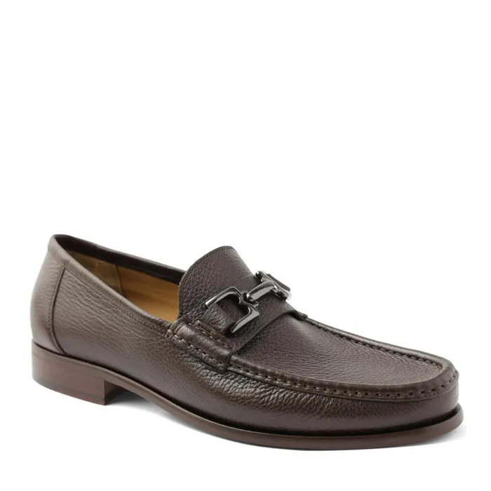 Men Loafers and Slipons Bruno Magli Trieste Classic Leather Moccasin 8211 Dark Brown Cervo Men Loafers and Slipons Bruno Magli Trieste Classic Leather Moccasin 8211 Dark Brown Cervo
