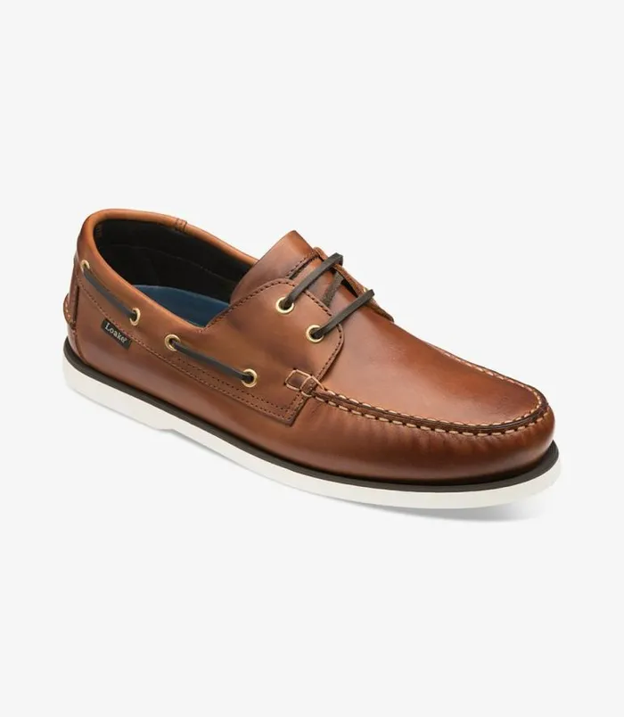 Men Loake Boat Shoes 528 Cedar Men Loake Boat Shoes 528 Cedar