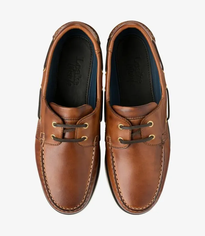 Men Loake Boat Shoes 528 Cedar Men Loake Boat Shoes 528 Cedar