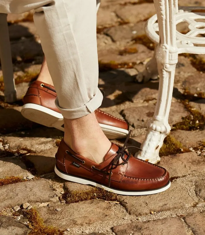 Men Loake Boat Shoes 528 Cedar Men Loake Boat Shoes 528 Cedar