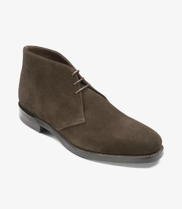 Men Loake Boots Pimlico Dark Brown Suede Men Loake Boots Pimlico Dark Brown Suede