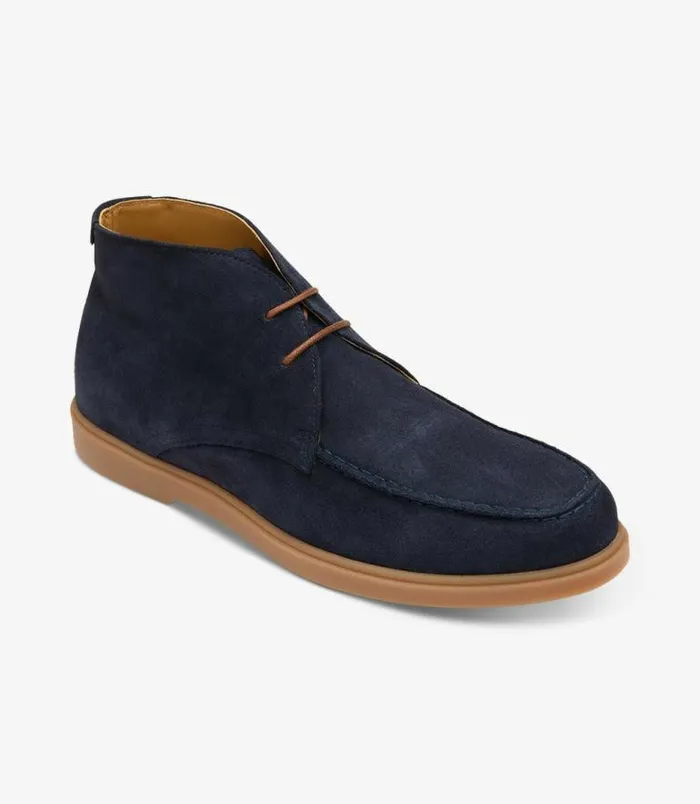 Men Loake Chukka Boots Amalfi Navy Suede Men Loake Chukka Boots Amalfi Navy Suede