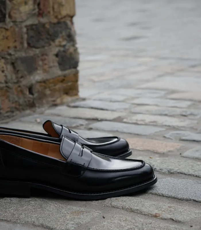 Men Loake Loafers 356 Black Men Loake Loafers 356 Black