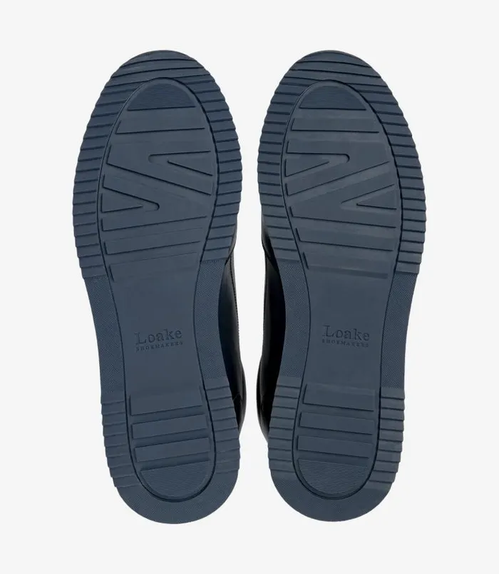 Men Loake Trainers and Sneakers Bannister Navy Suede Men Loake Trainers and Sneakers Bannister Navy Suede