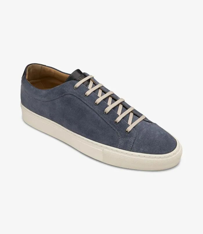 Men Loake Trainers and Sneakers Dash Light Blue Suede Men Loake Trainers and Sneakers Dash Light Blue Suede