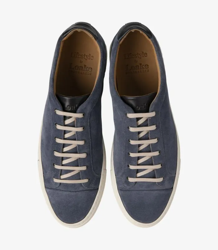 Men Loake Trainers and Sneakers Dash Light Blue Suede Men Loake Trainers and Sneakers Dash Light Blue Suede