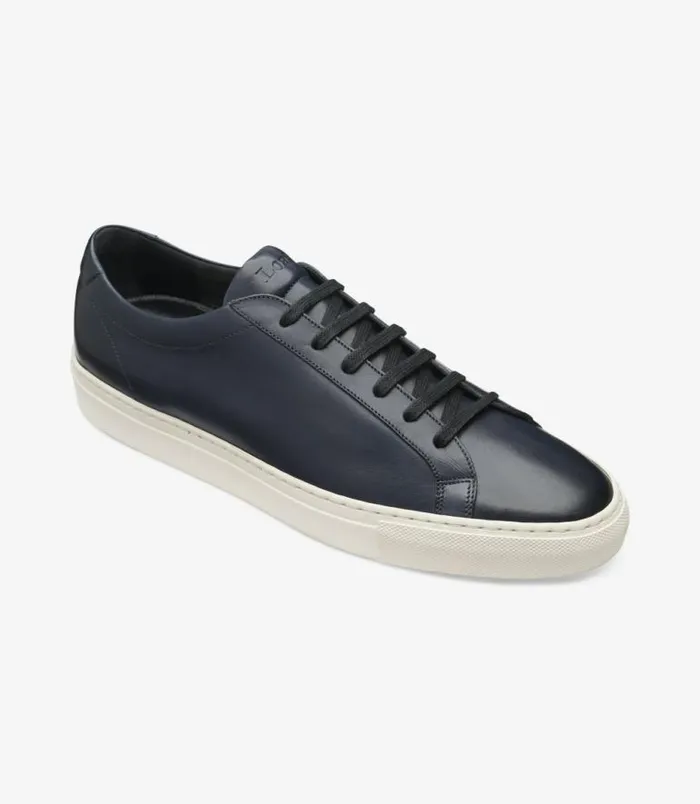 Men Loake Trainers and Sneakers Sprint Navy