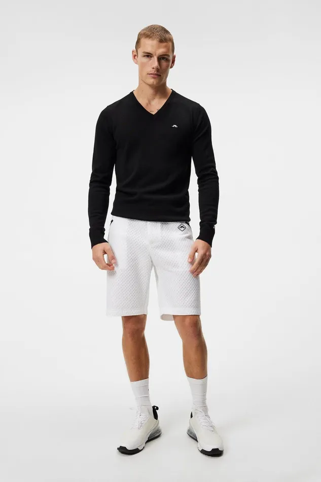 Men Lymann Knitted Sweater Black JLindeberg Knitwear Men Lymann Knitted Sweater Black JLindeberg Knitwear